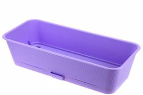 Балконный ящик 40 см лавандовый с под. Прованс 6 л